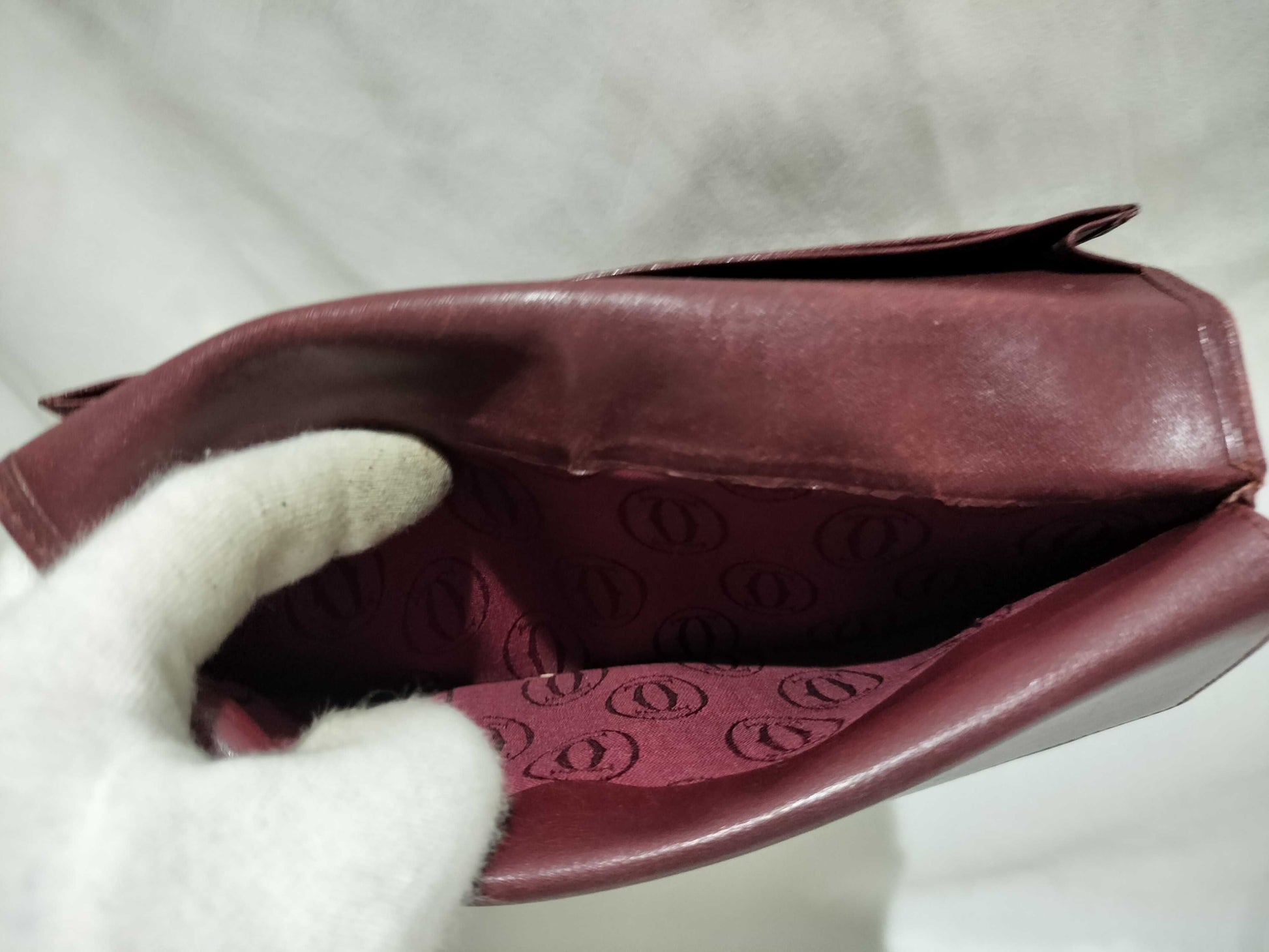 Cartier Must Must Line Bordeaux Long Wallet