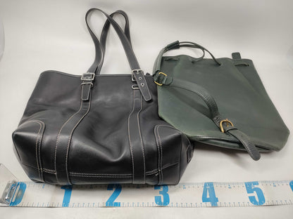 COACH 3-piece leather bag tote bag
