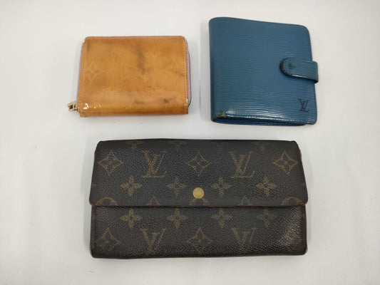 LOUIS VUITTON 3-Piece Accessory Set Wallet