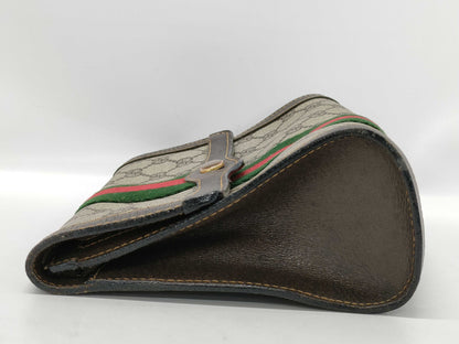 GUCCI Old Shari Line Clutch Second Bag Pouch Second Bag