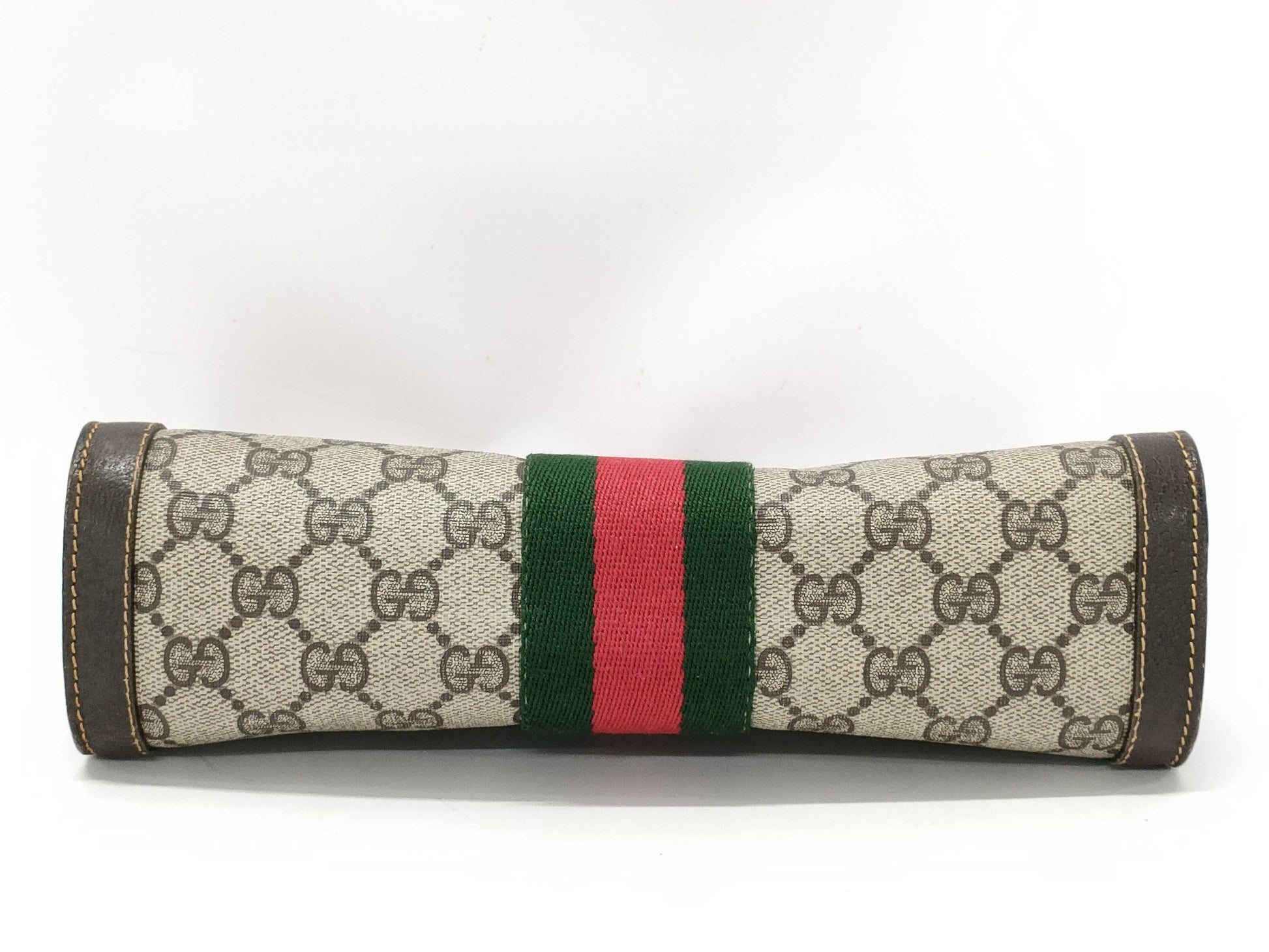 GUCCI Old Shari Line Clutch Second Bag Pouch Second Bag