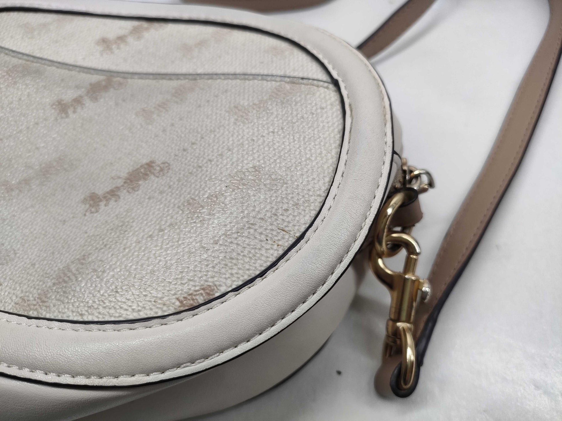 COACH/Agnès b. Leather Shoulder Bag *2 pieces Shoulder Bag
