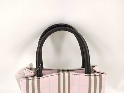 BURBERRY Check Mini Handbag Handbag