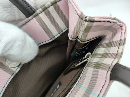 BURBERRY Check Mini Handbag Handbag