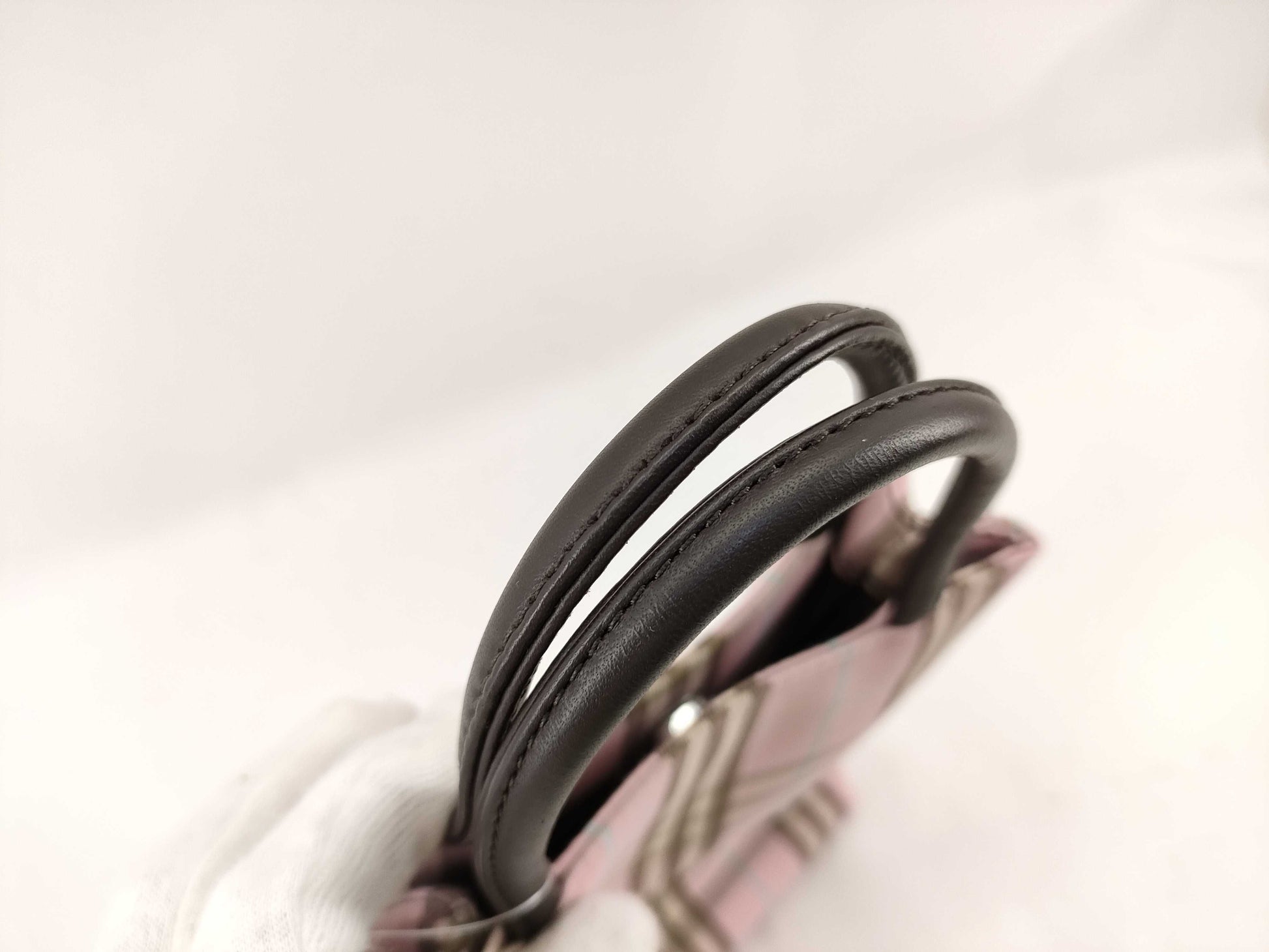 BURBERRY Check Mini Handbag Handbag