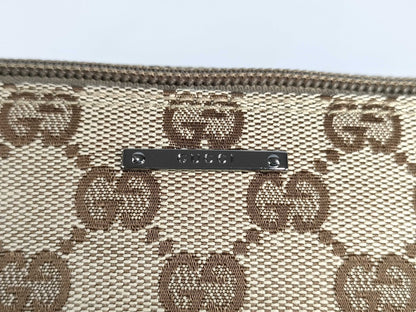 GUCCI GG Canvas Accessory Pouch Handbag