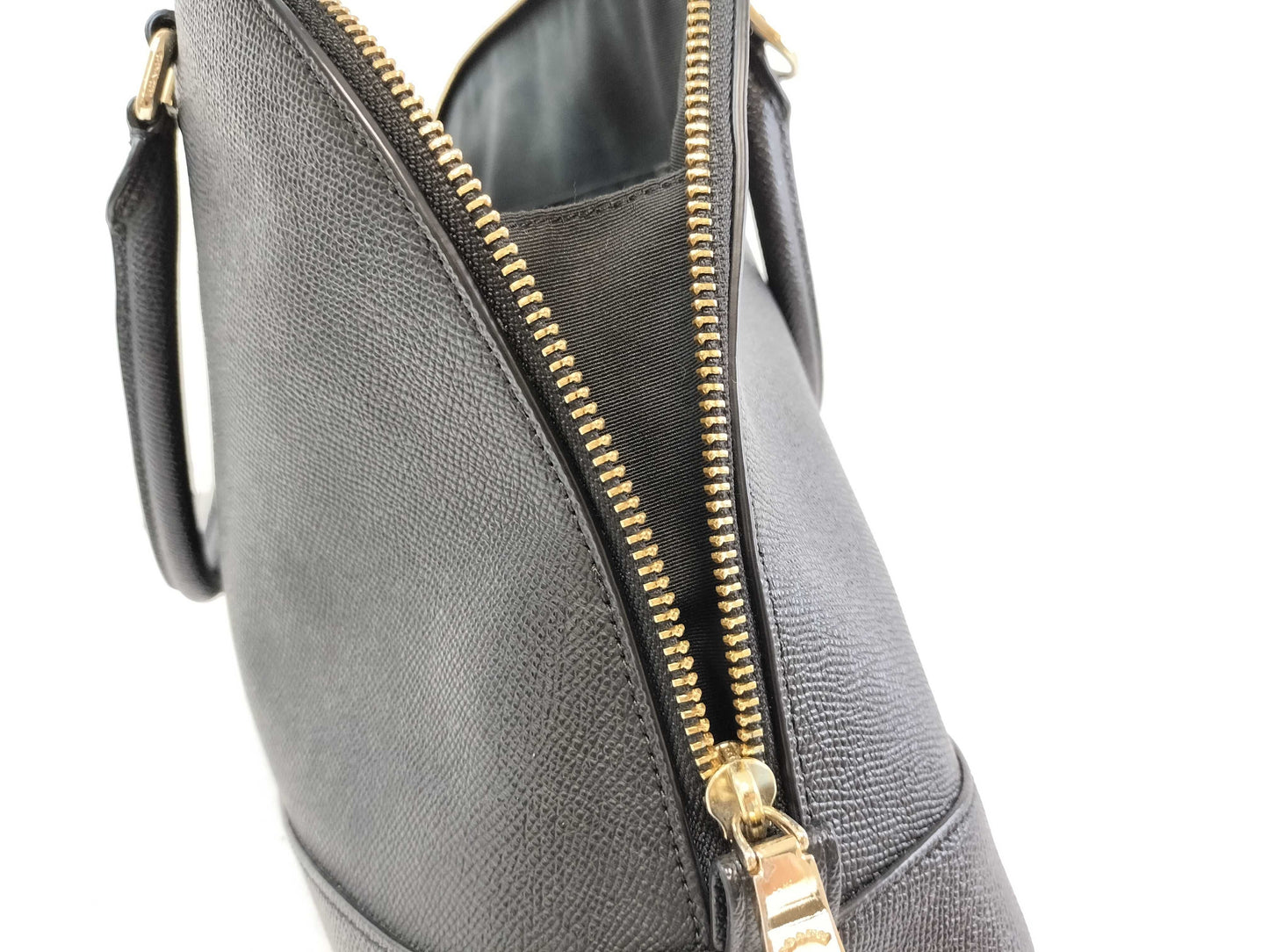 COACH 2-way black handbag