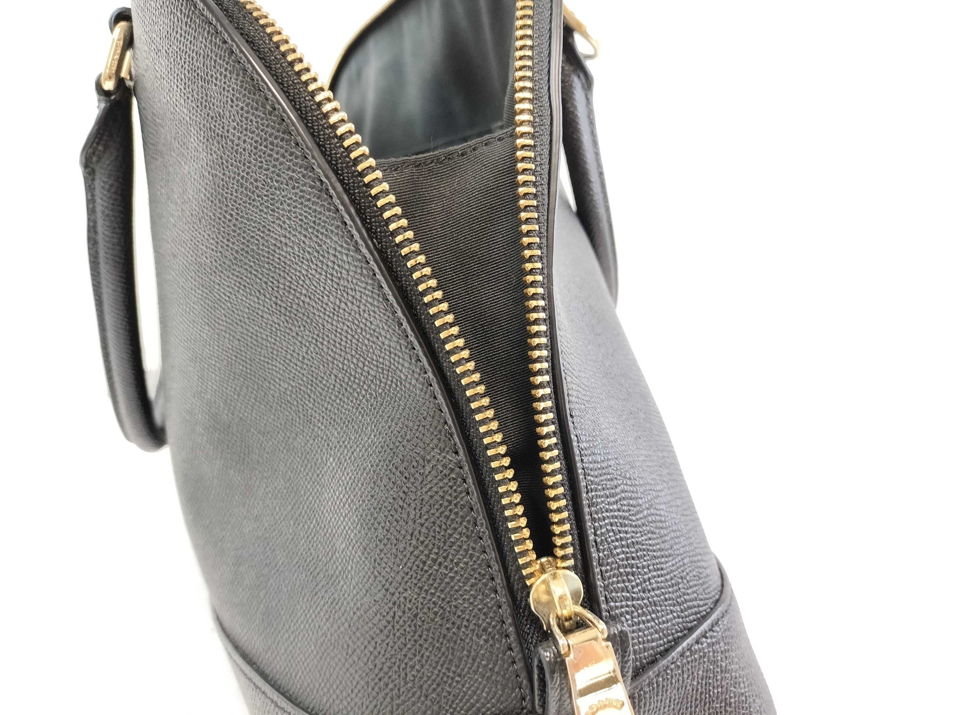 COACH 2-way black handbag
