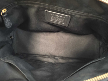 COACH 2-way black handbag