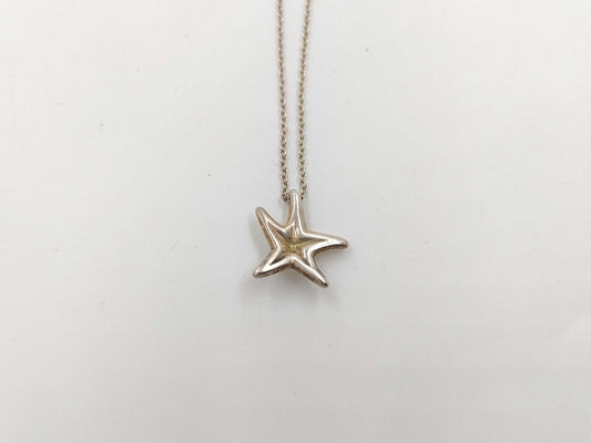 Tiffany & Co. Starfish Necklace SV925 Silver Necklace