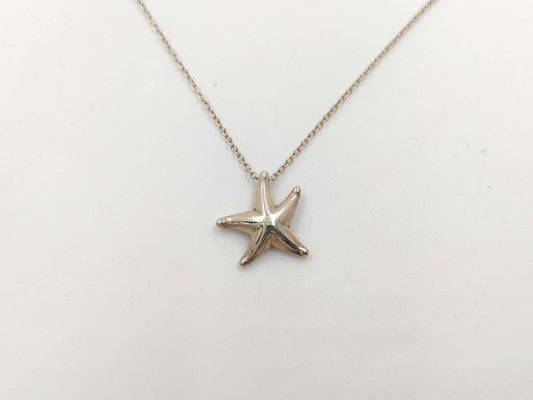 Tiffany & Co. Starfish Necklace SV925 Silver Necklace