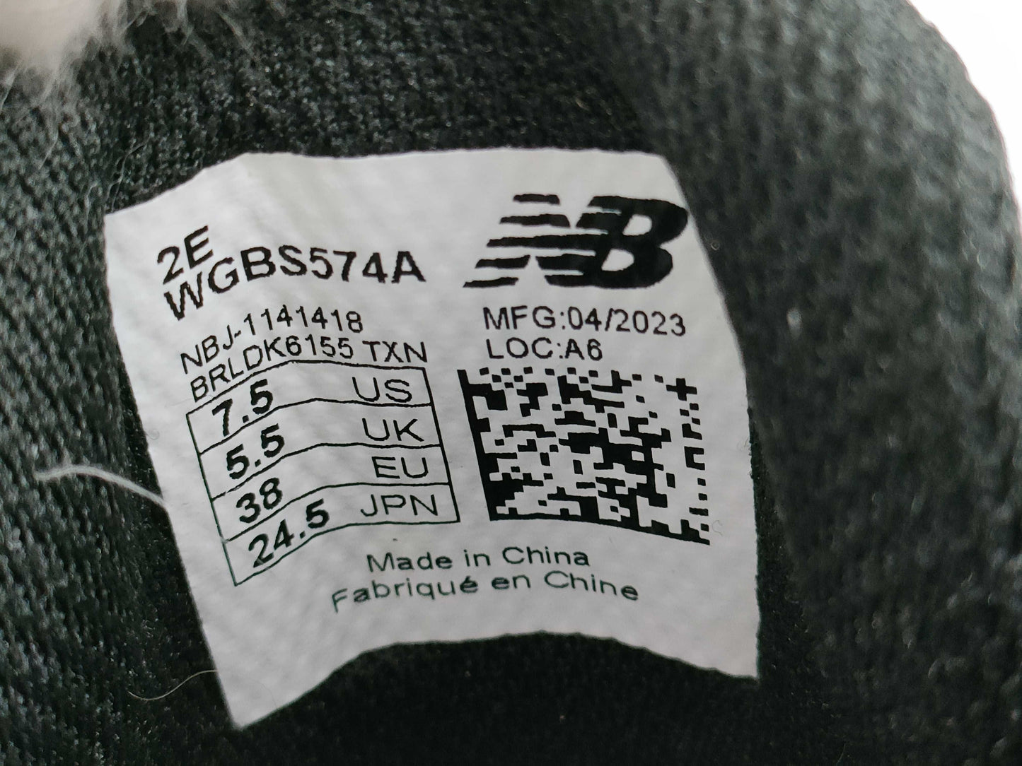 New Balance WGBS574 Sneakers
