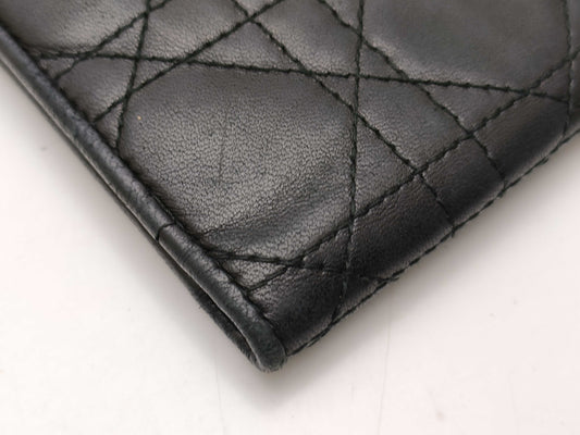 Dior Cannage Compact Wallet