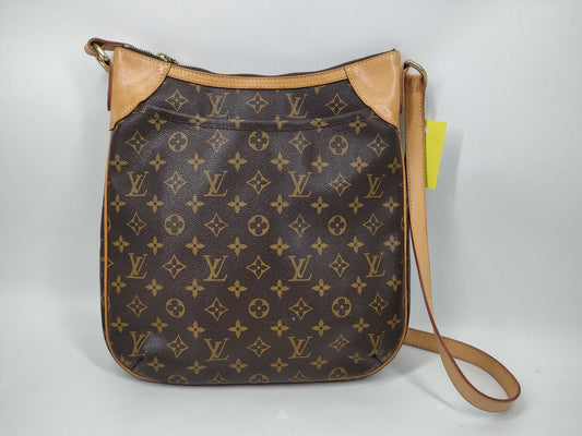 LOUIS VUITTON Monogram M56389 Odeon MM Sticky Shoulder Bag
