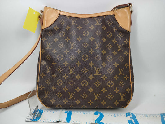 LOUIS VUITTON Monogram M56389 Odeon MM Sticky Shoulder Bag