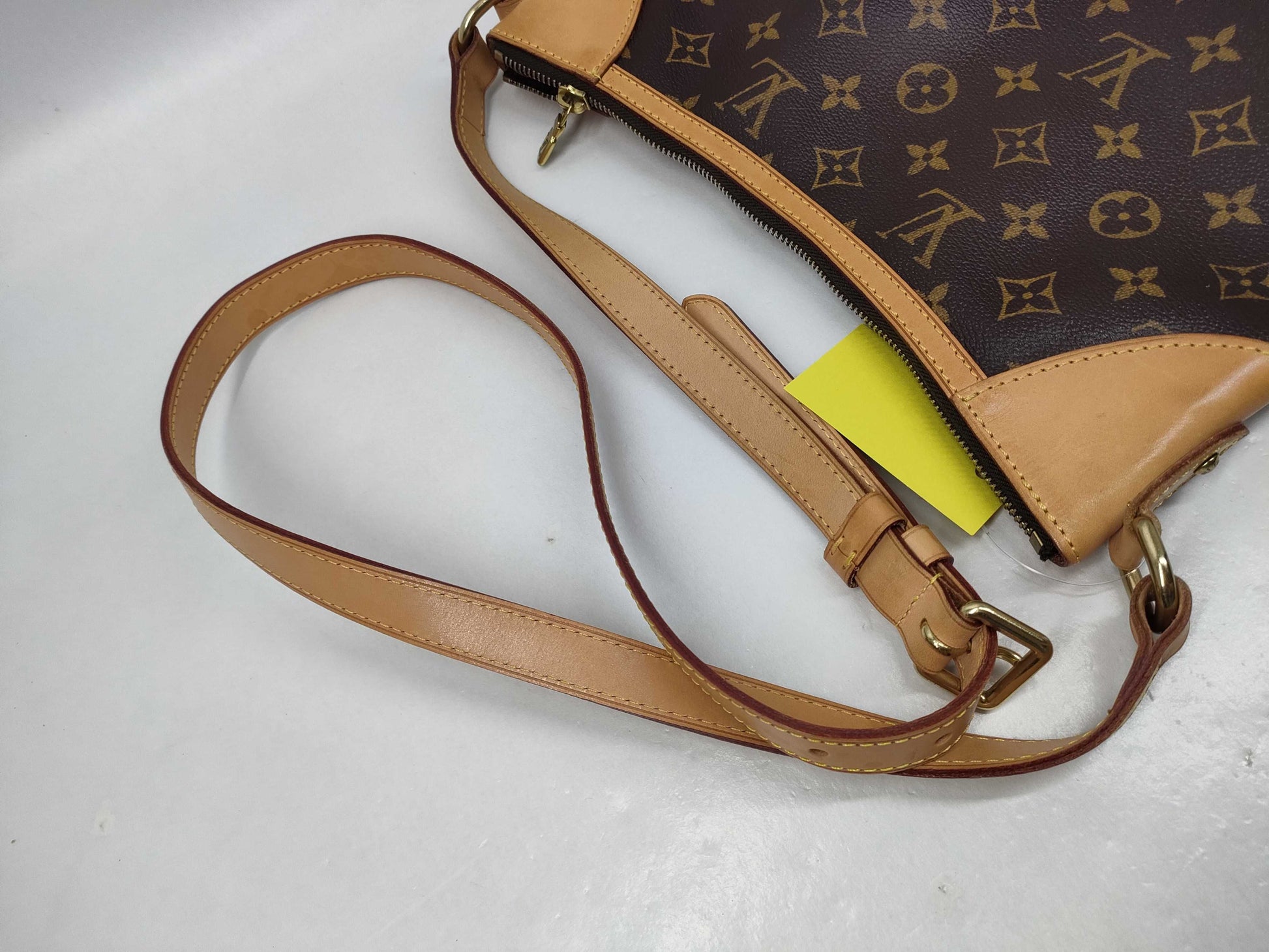 LOUIS VUITTON Monogram M56389 Odeon MM Sticky Shoulder Bag