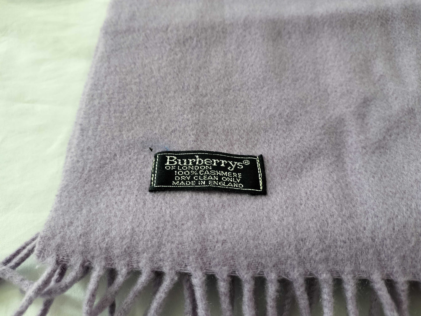 BURBERRY Scarf 100% Burberry Cashmere / Sonia Rykiel Scarf