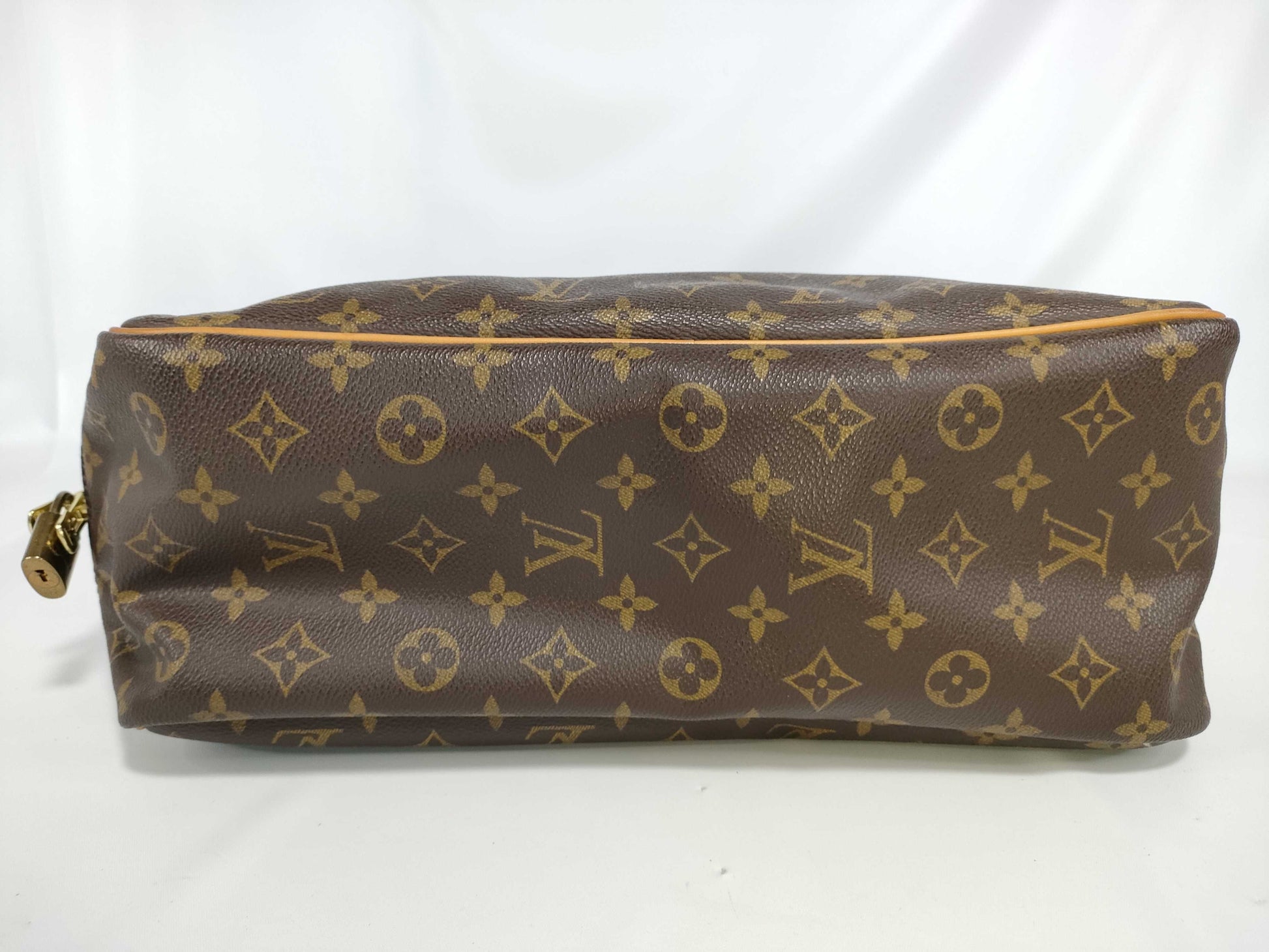 LOUIS VUITTON [Serial Number] RFID Unverifiable Monogram Deauville Handbag