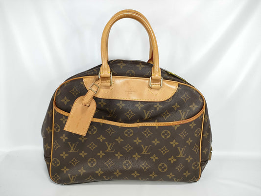 LOUIS VUITTON [Serial Number] RFID Unverifiable Monogram Deauville Handbag