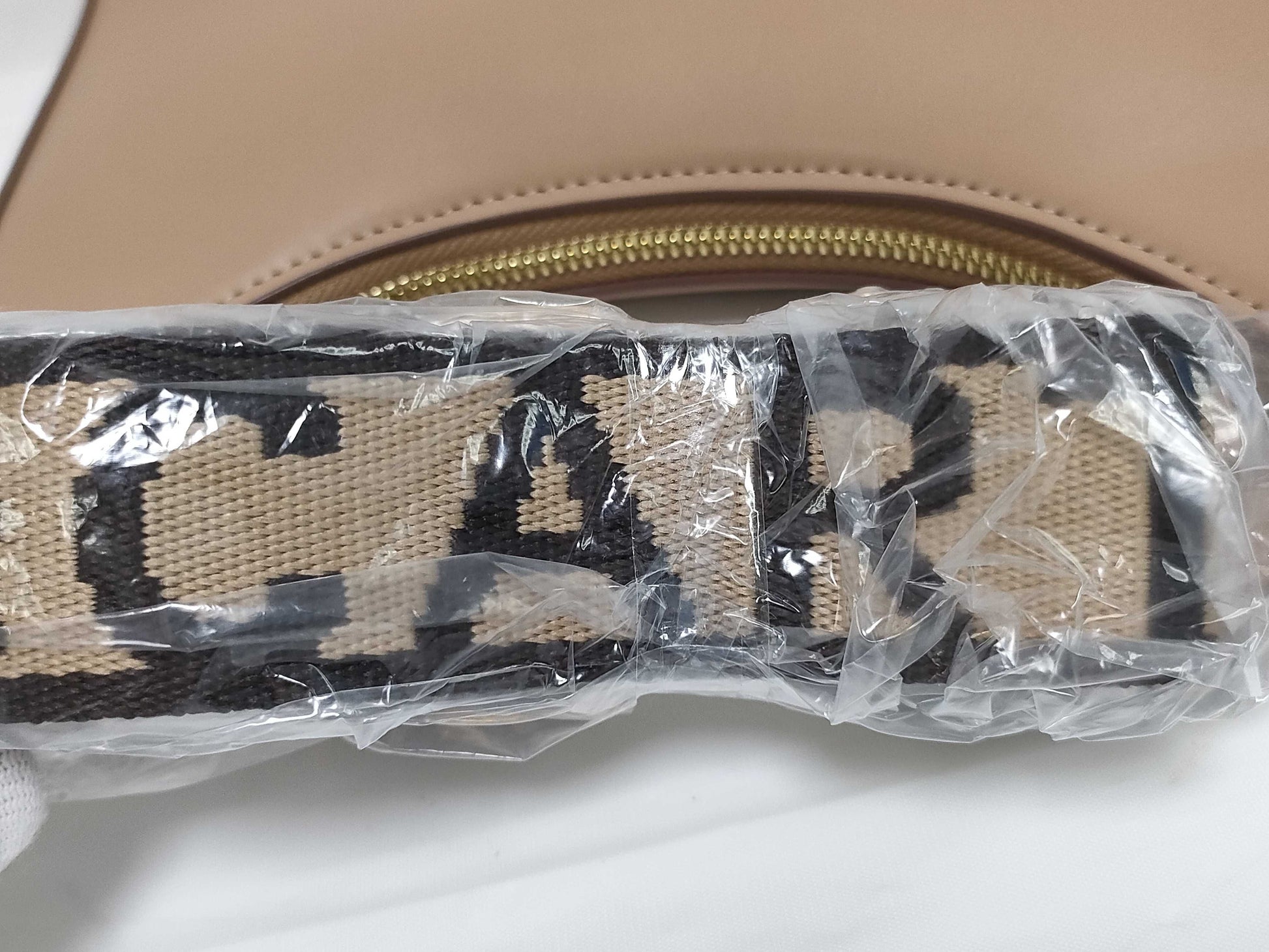 Stella McCartney Leather 2-Way Brown Shoulder Bag