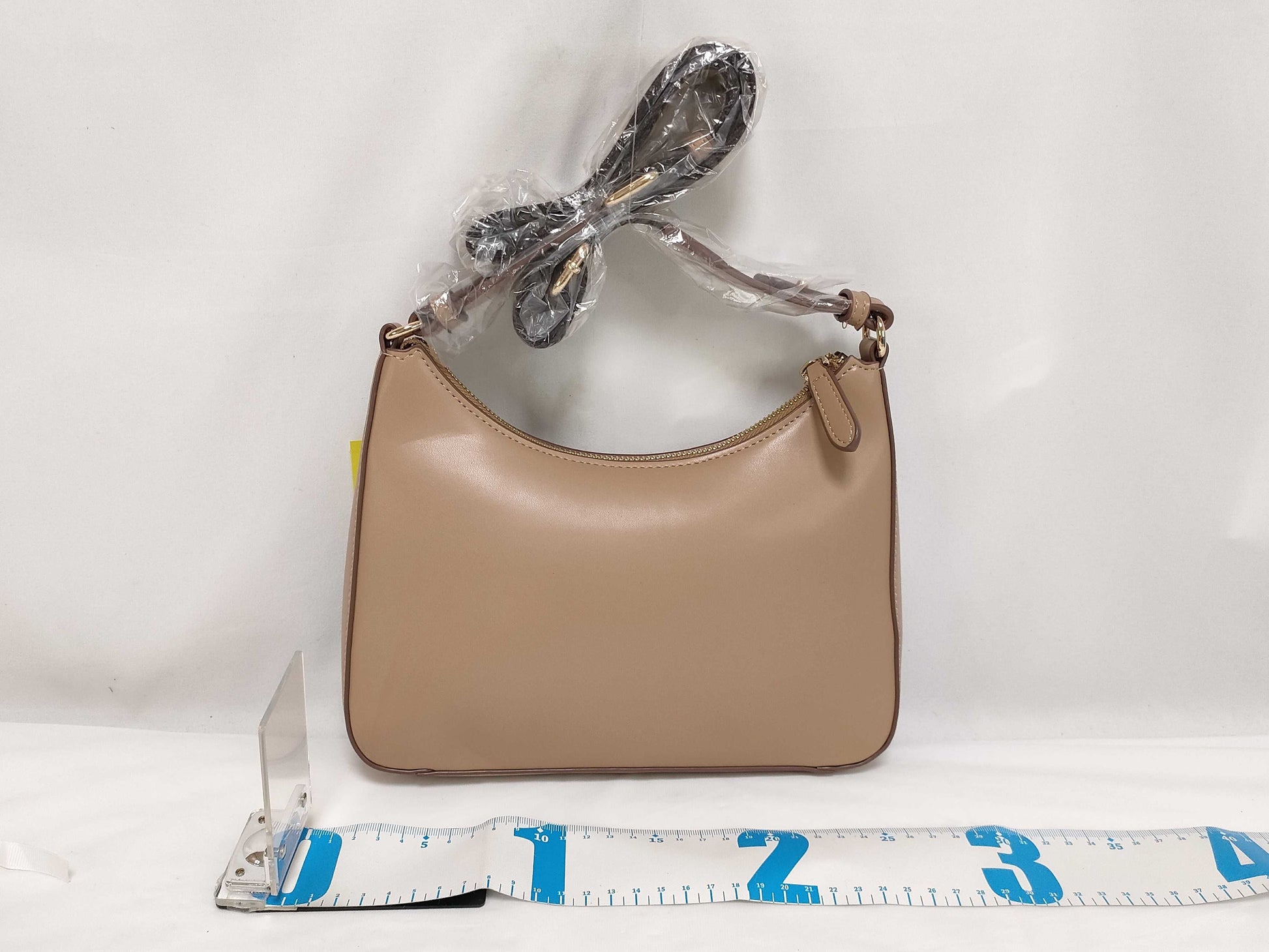 Stella McCartney Leather 2-Way Brown Shoulder Bag