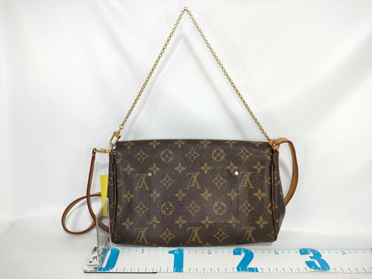 LOUIS VUITTON [Serial Number] RFID Unverified Monogram M40717 Favorite PM Shoulder Bag
