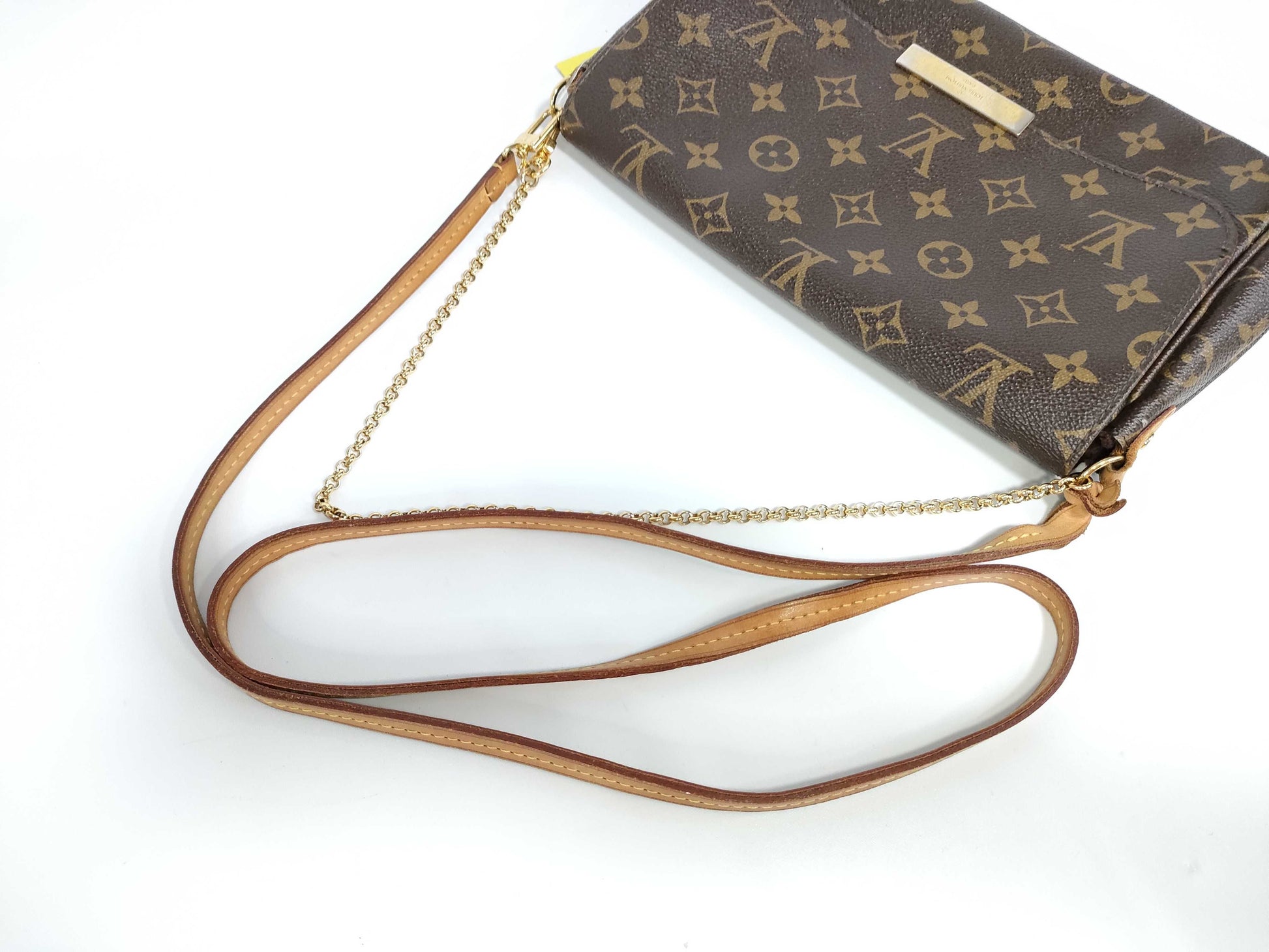 LOUIS VUITTON [Serial Number] RFID Unverified Monogram M40717 Favorite PM Shoulder Bag