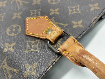 LOUIS VUITTON Monogram M51140 Sac Plat Tote Bag