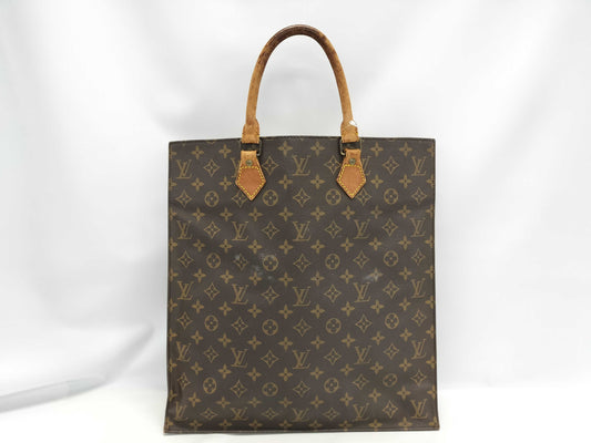 LOUIS VUITTON Monogram M51140 Sac Plat Tote Bag