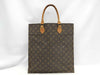 LOUIS VUITTON Monogram M51140 Sac Plat Tote Bag