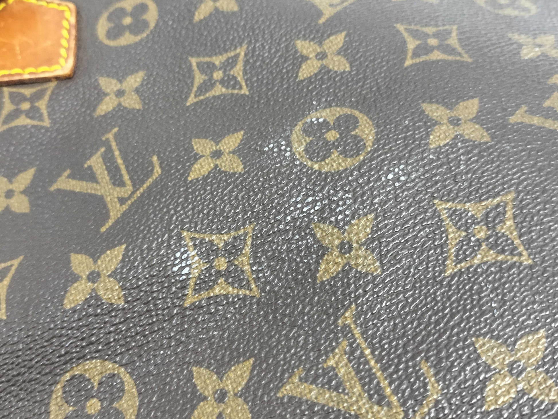 LOUIS VUITTON Monogram M51140 Sac Plat Tote Bag