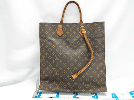 LOUIS VUITTON Monogram M51140 Sac Plat Tote Bag