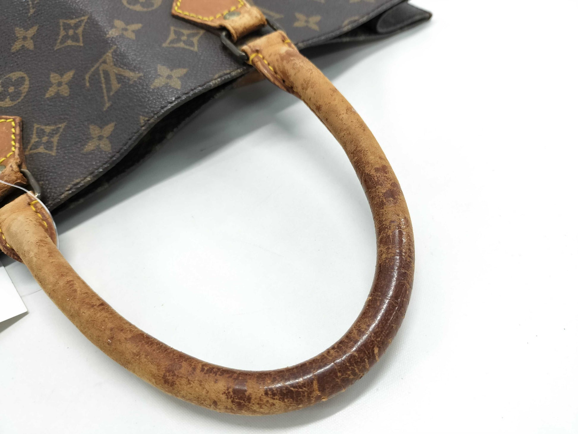 LOUIS VUITTON Monogram M51140 Sac Plat Tote Bag