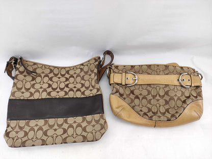 COACH Signature 7077/6072 Shoulder Bag