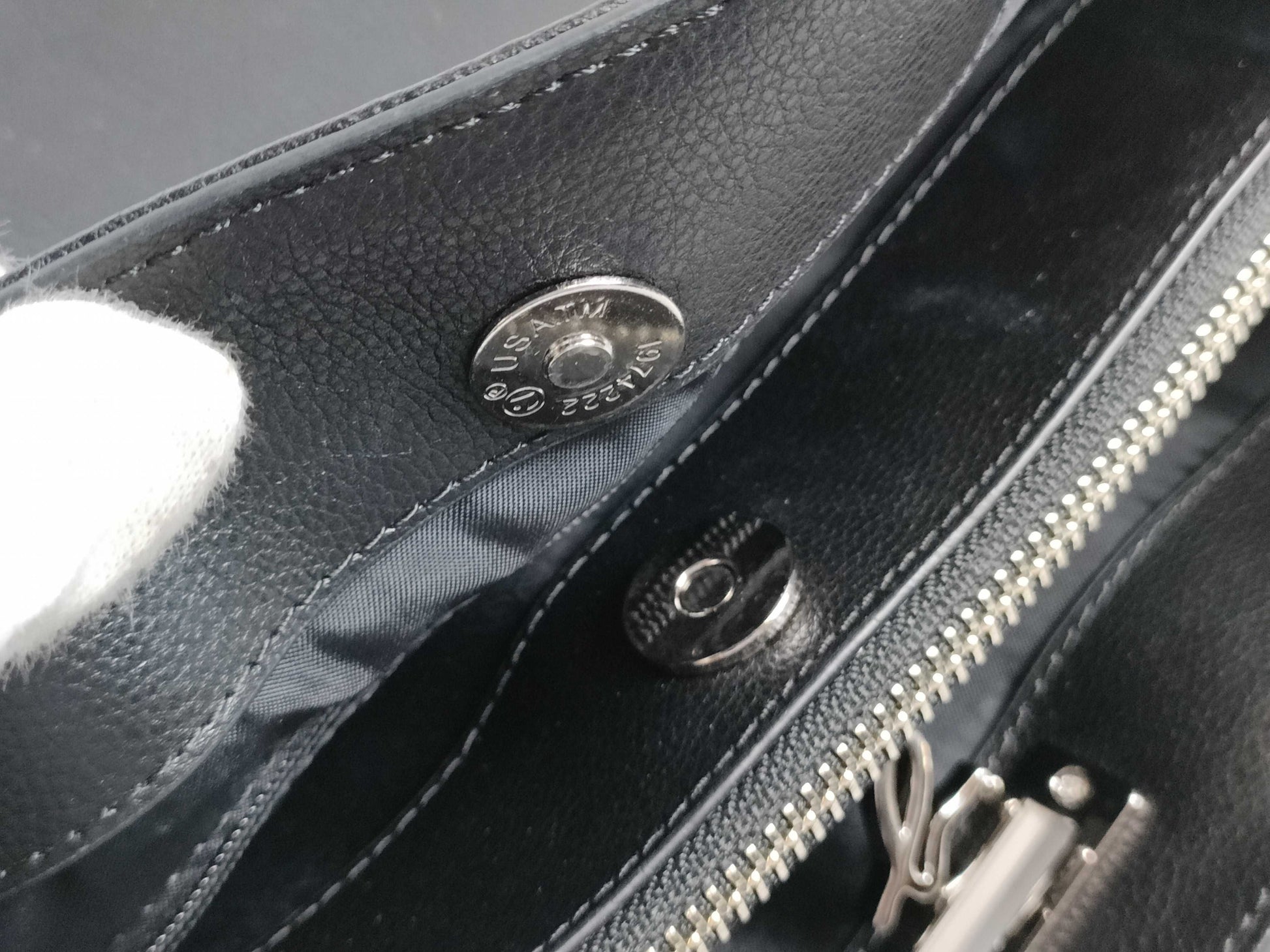 agnes b. Leather 2-Way Handbag