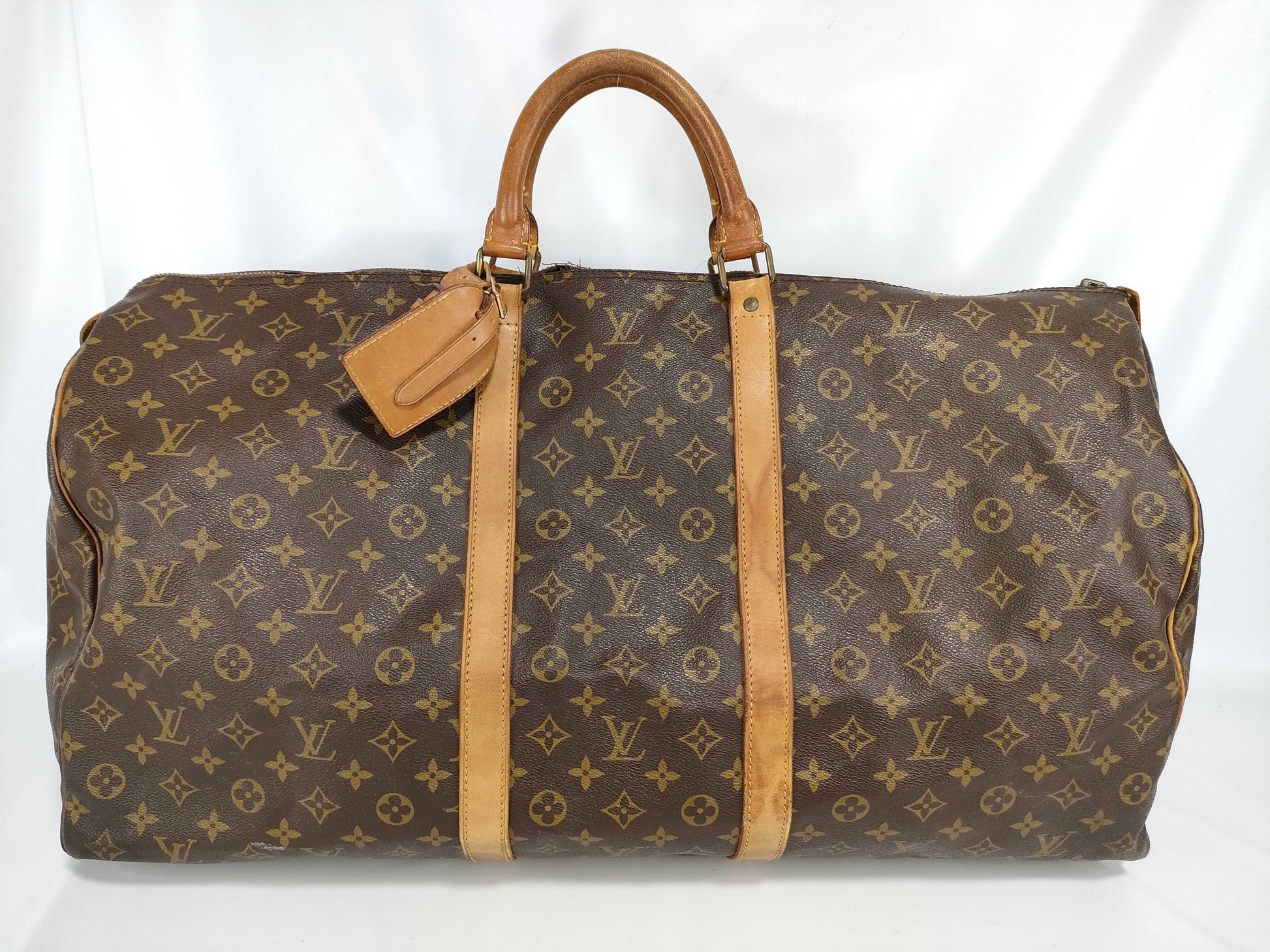 LOUIS VUITTON [Serial Number] RFID Unverifiable Monogram M41422 Keepall 60 Boston Bag