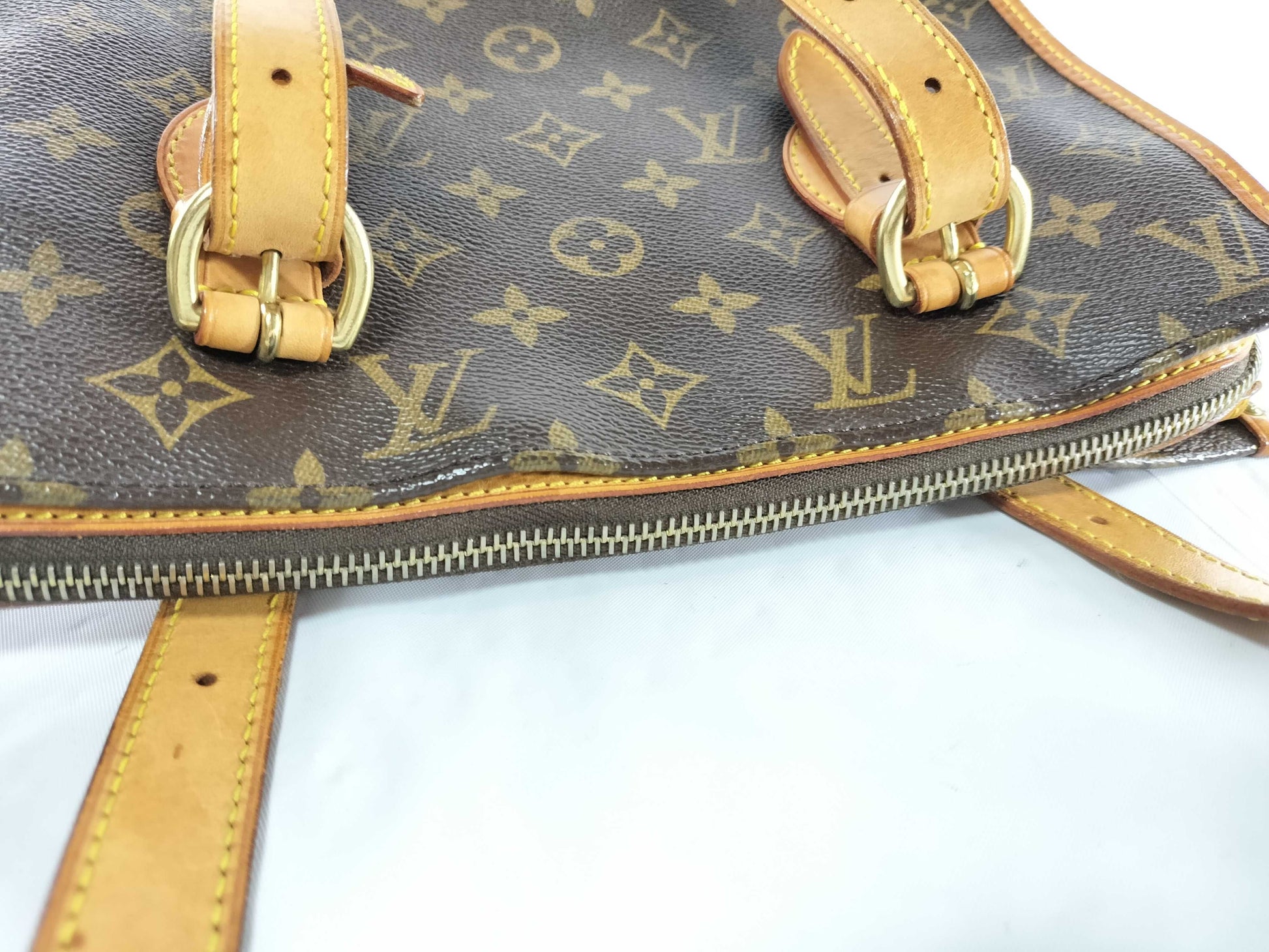 LOUIS VUITTON FL0016 Monogram M40007 Popincourt Au Tote Bag