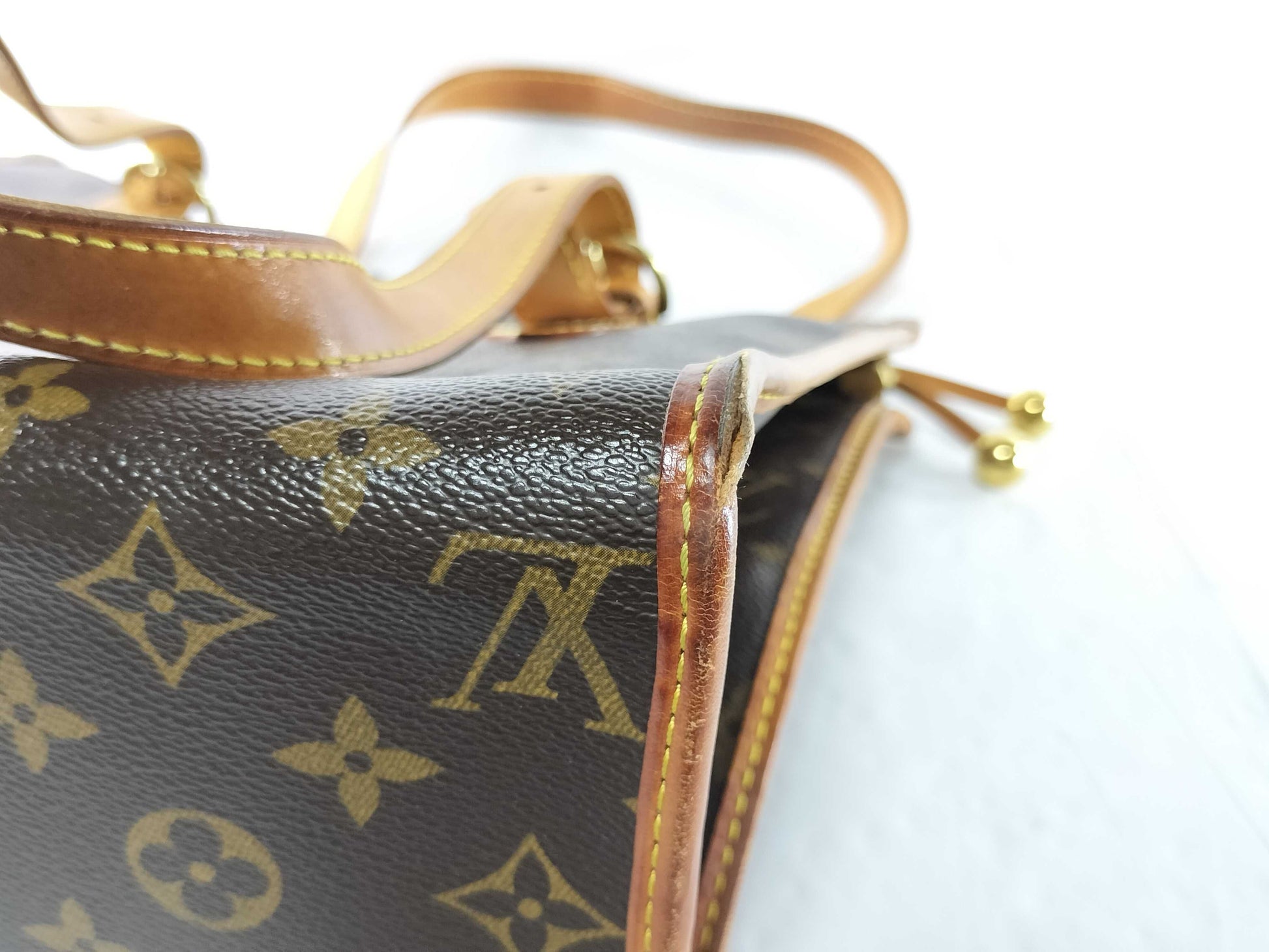 LOUIS VUITTON FL0016 Monogram M40007 Popincourt Au Tote Bag