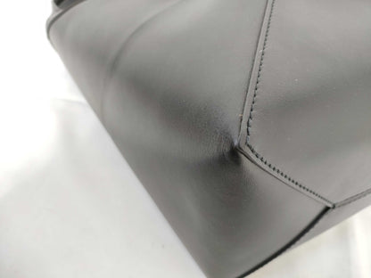 LOEWE Puzzlefold/Tote/Black/Large Tote Bag