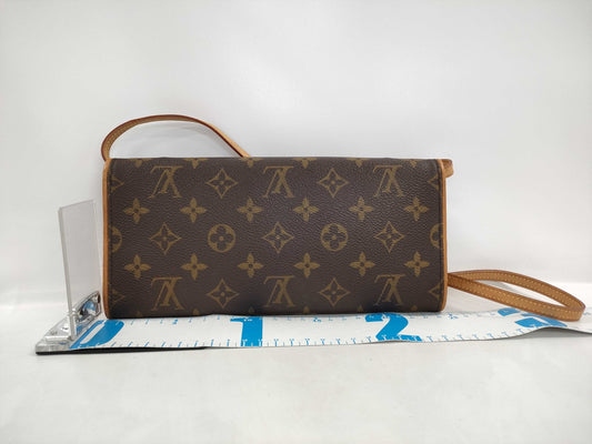 LOUIS VUITTON Monogram Pochette Twin GM Shoulder Bag