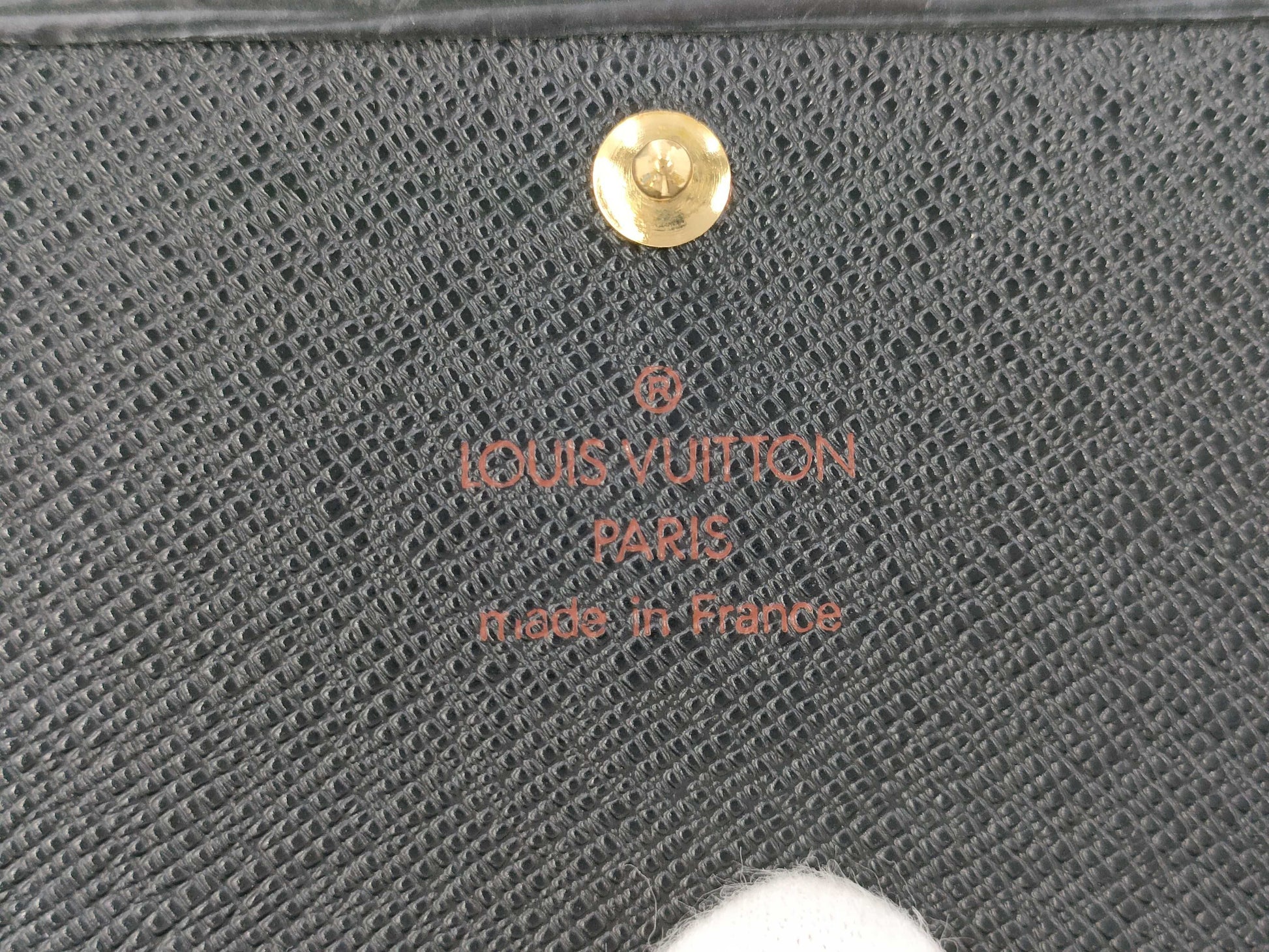 LOUIS VUITTON Epi L-shaped wallet