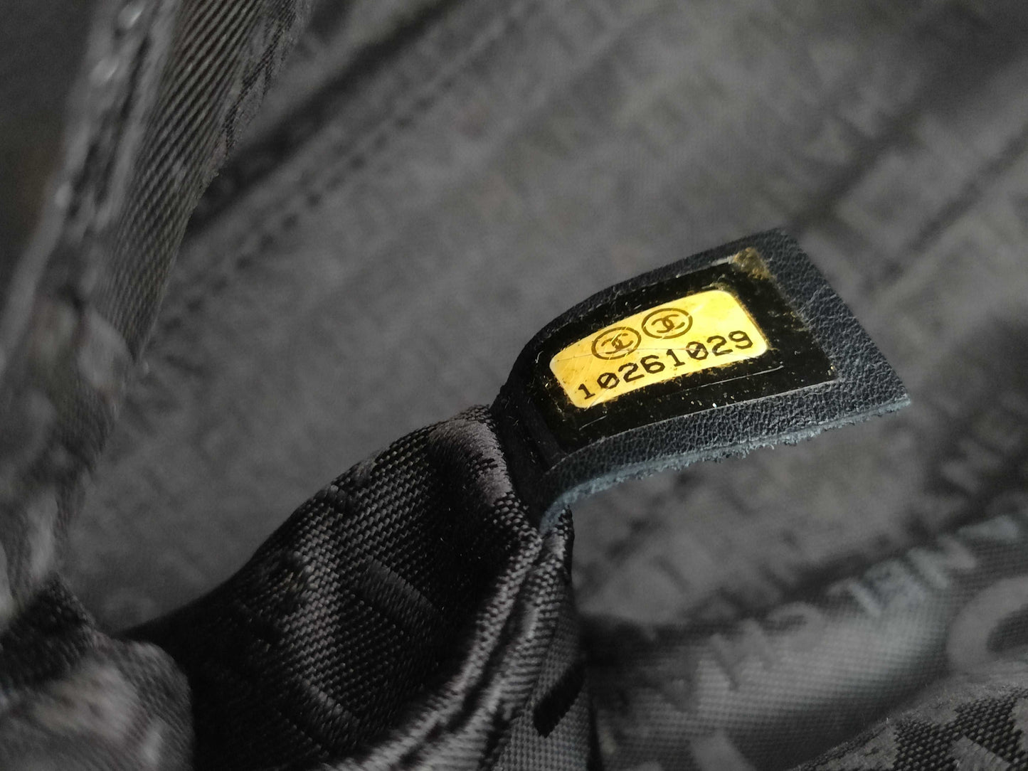 CHANEL [With sticker and card] Series 1 Enamel Matelasse 2.55 Shoulder Bag in Excellent Condition
