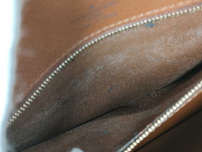 LOUIS VUITTON Monogram Porte-Document Bandouliere Handbag with Deteriorated Pockets