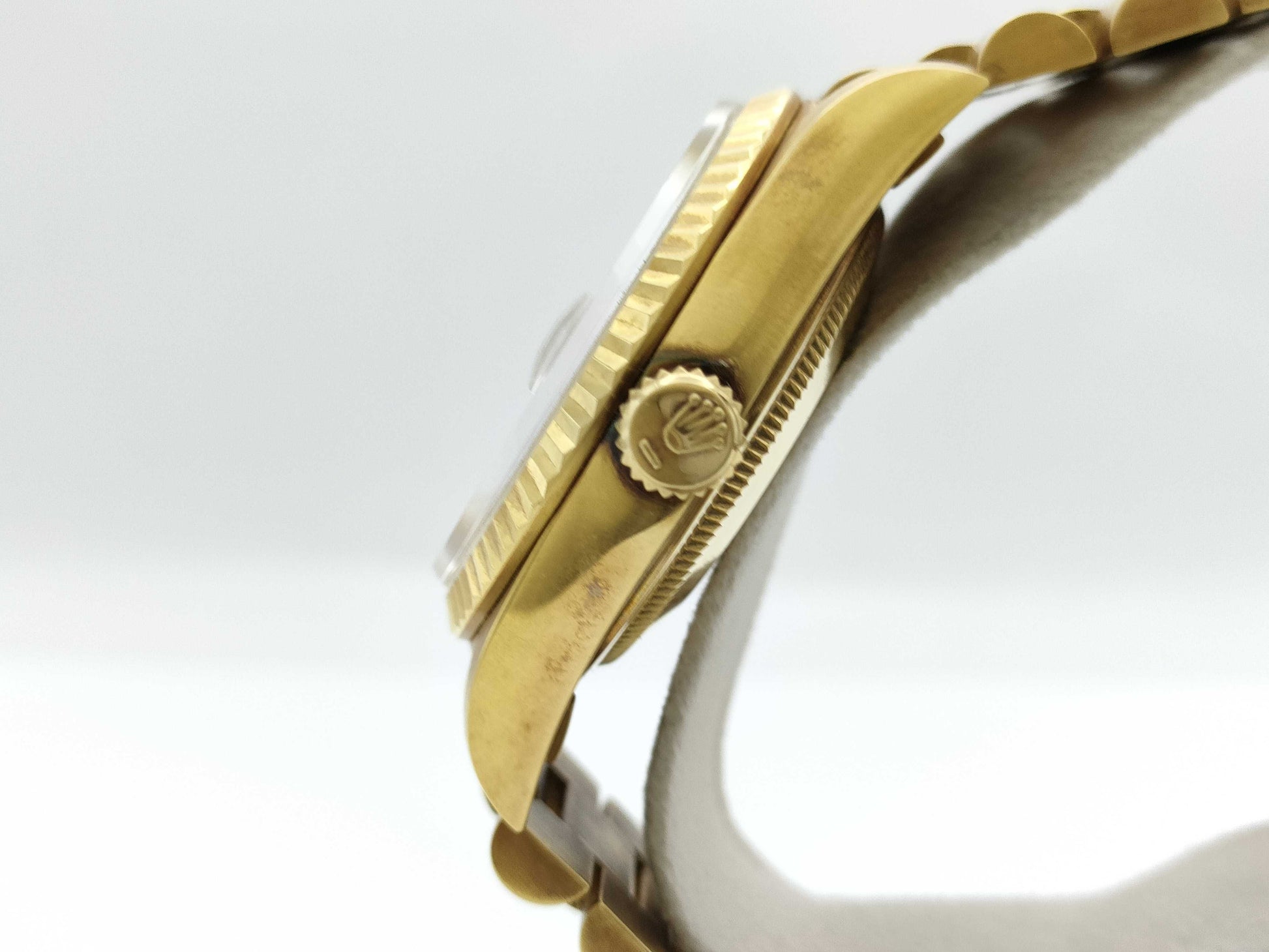 ROLEX 18238 W810869 Champagne Dial Boys' Watch