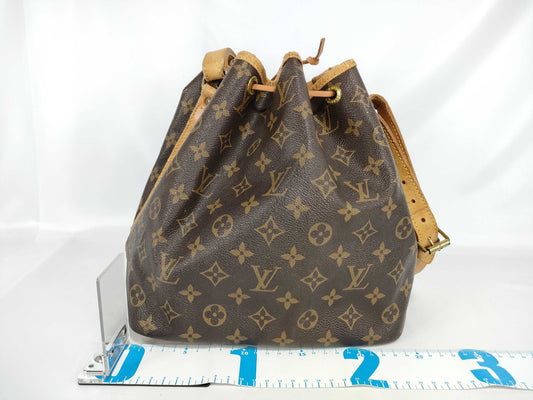LOUIS VUITTON [Serial Number] RFID Unverifiable AR0937 Monogram M42224 Noe Shoulder Bag