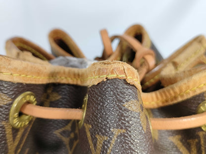 LOUIS VUITTON [Serial Number] RFID Unverifiable AR0937 Monogram M42224 Noe Shoulder Bag