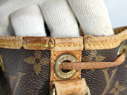 LOUIS VUITTON [Serial Number] RFID Unverifiable AR0937 Monogram M42224 Noe Shoulder Bag