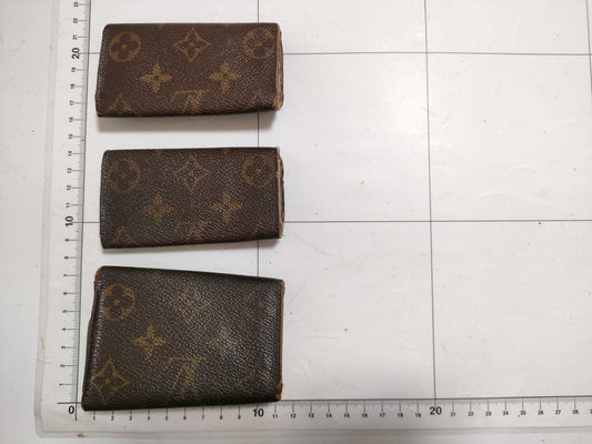 LOUIS VUITTON Monogram Small Items *3 Wallets