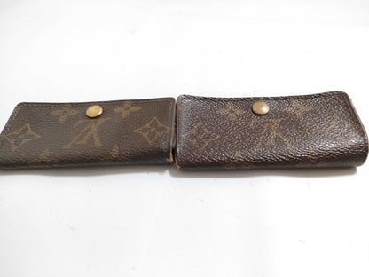LOUIS VUITTON Monogram Small Items *3 Wallets