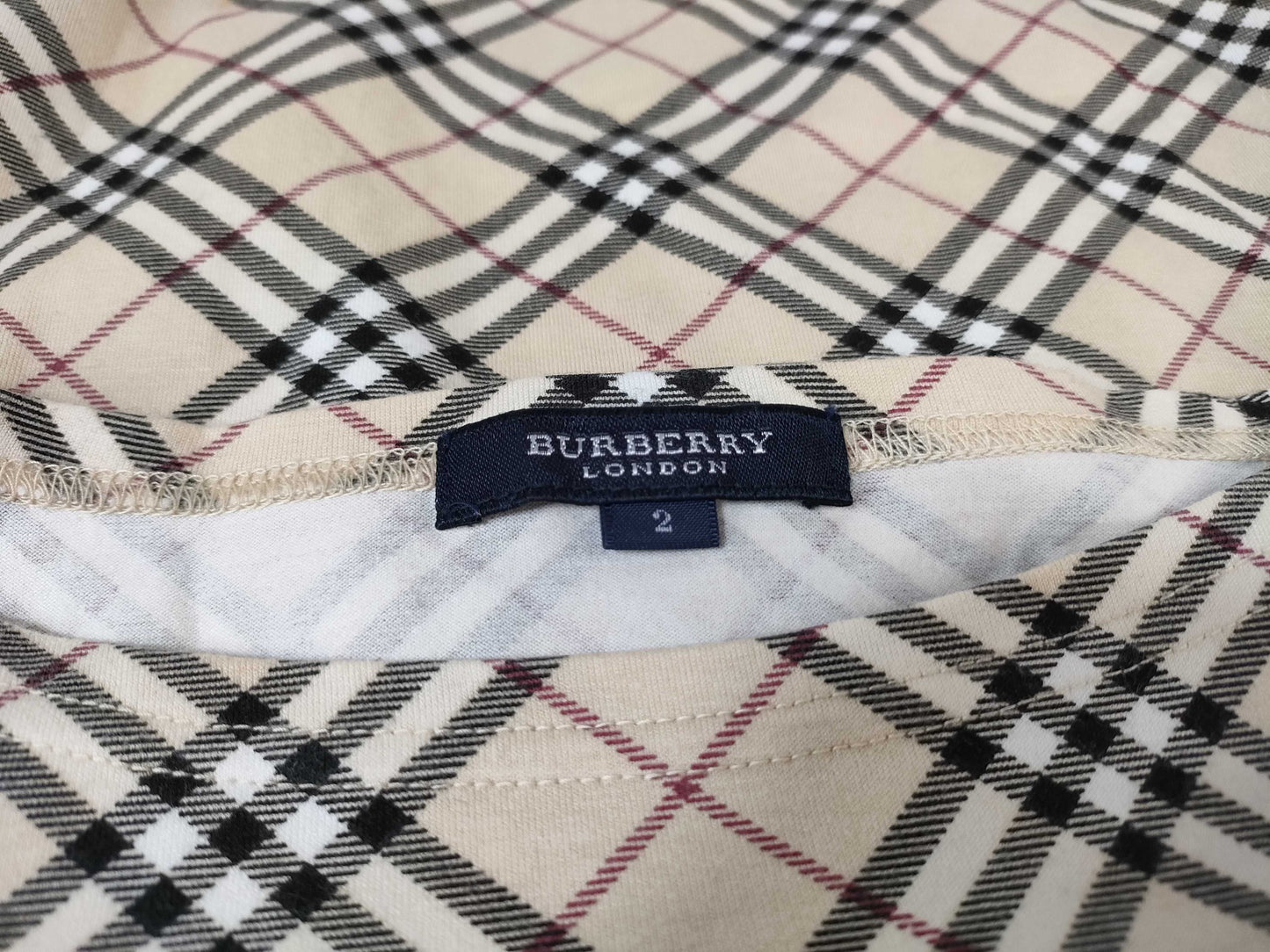 BURBERRY Nova Check Tops Tops